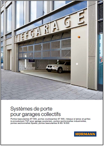 Portes de garage pour garages collectifs
